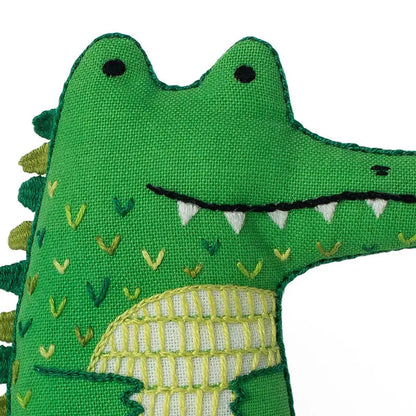 Alligator Embroidery Kit