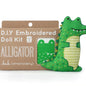 Alligator Embroidery Kit