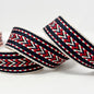 38mm Arrow Weave Webbing - Red
