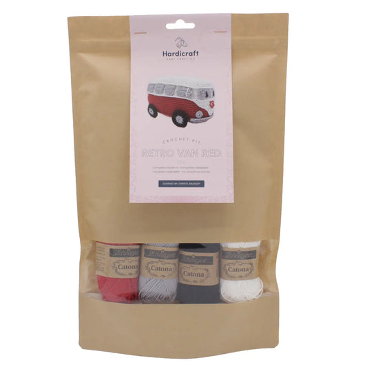 Red Retro Van - Crochet Kits