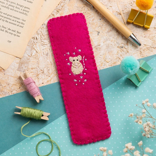 Black Cat Bookmark Felt Craft Kit
