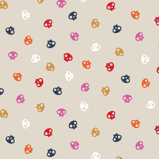 Full Moon - Skulls on Cream